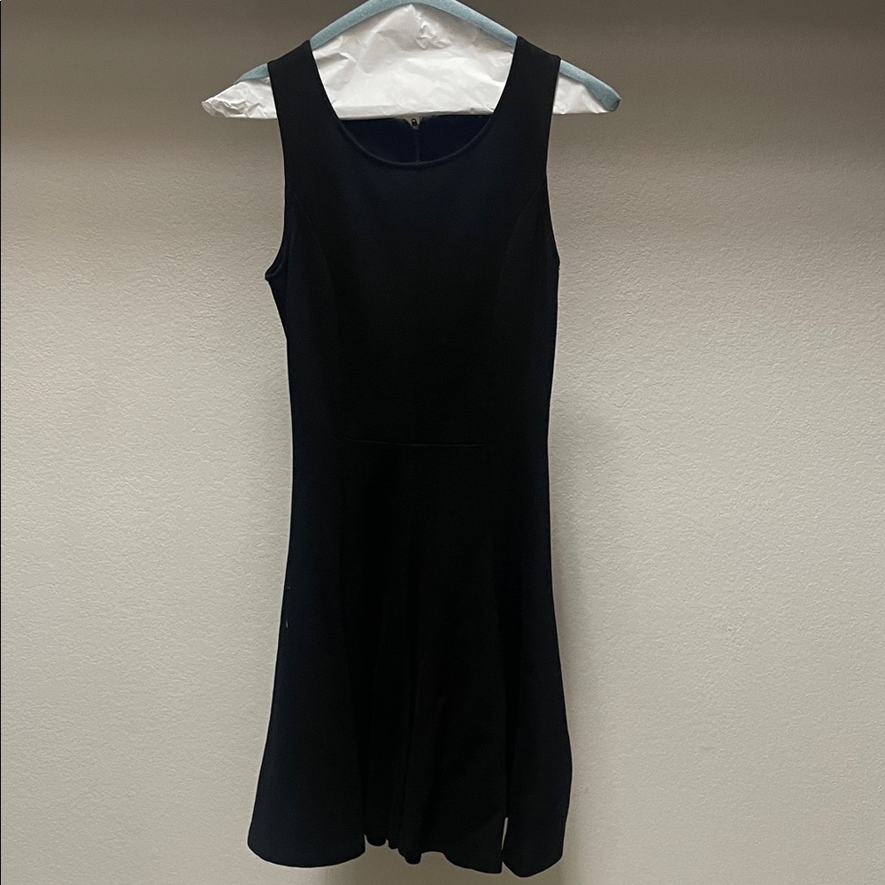 Olivaceous Black Mini Dress